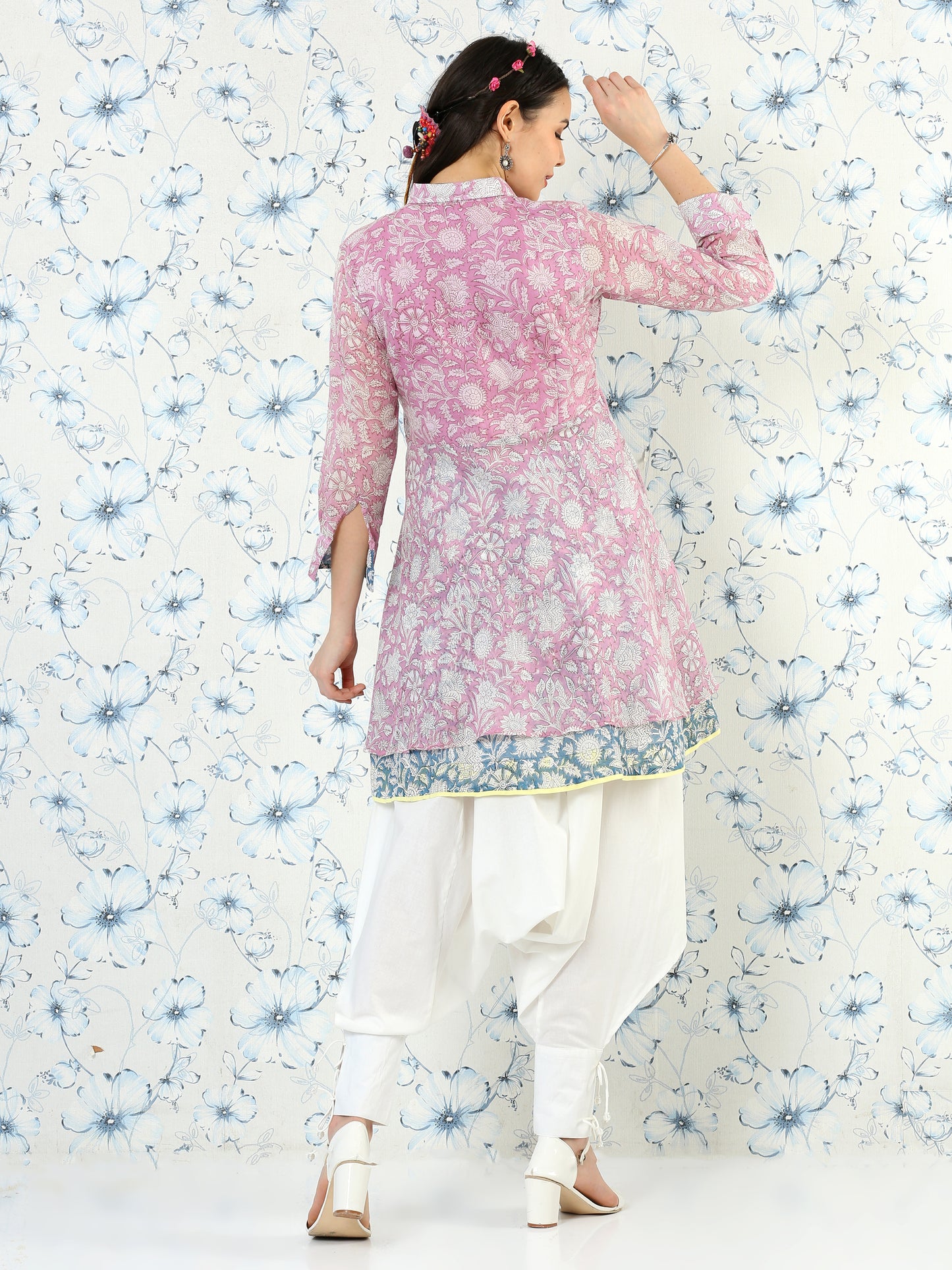 Floral Frill Dress
