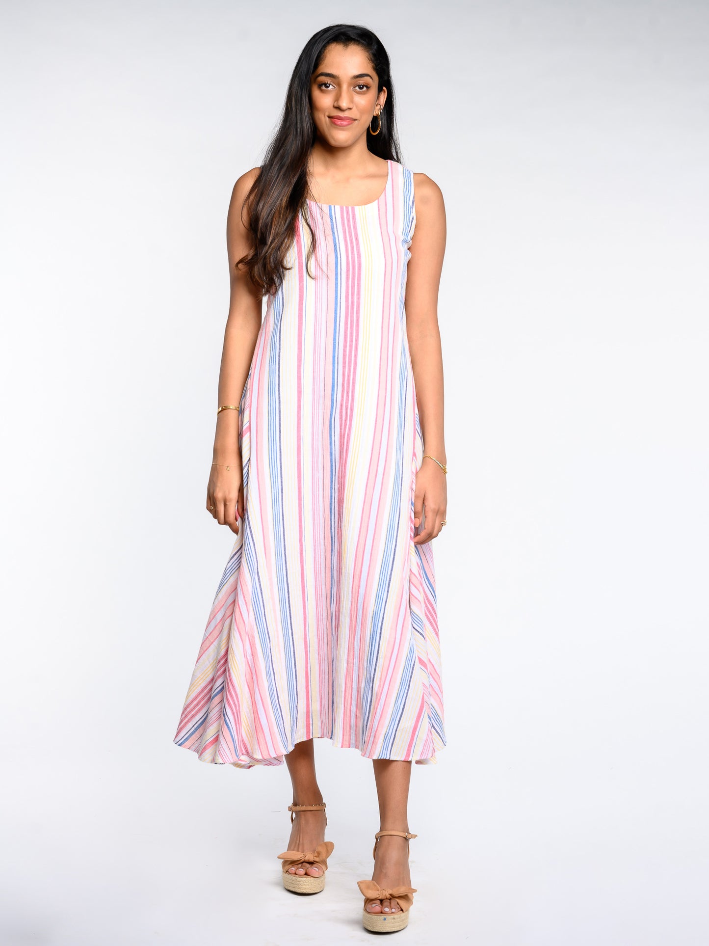 'Lily' Handwoven Pure Cotton Dress