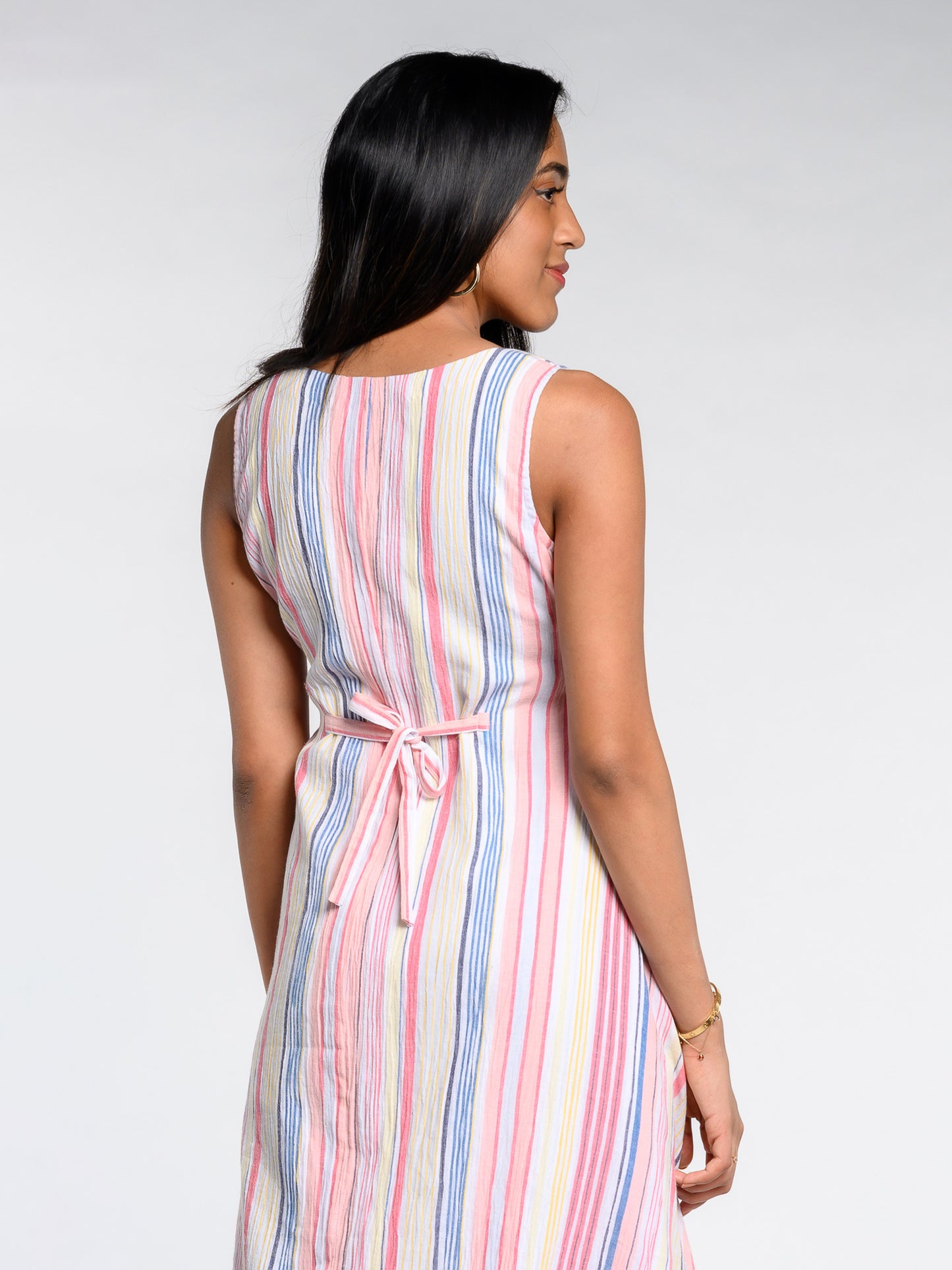 'Lily' Handwoven Pure Cotton Dress