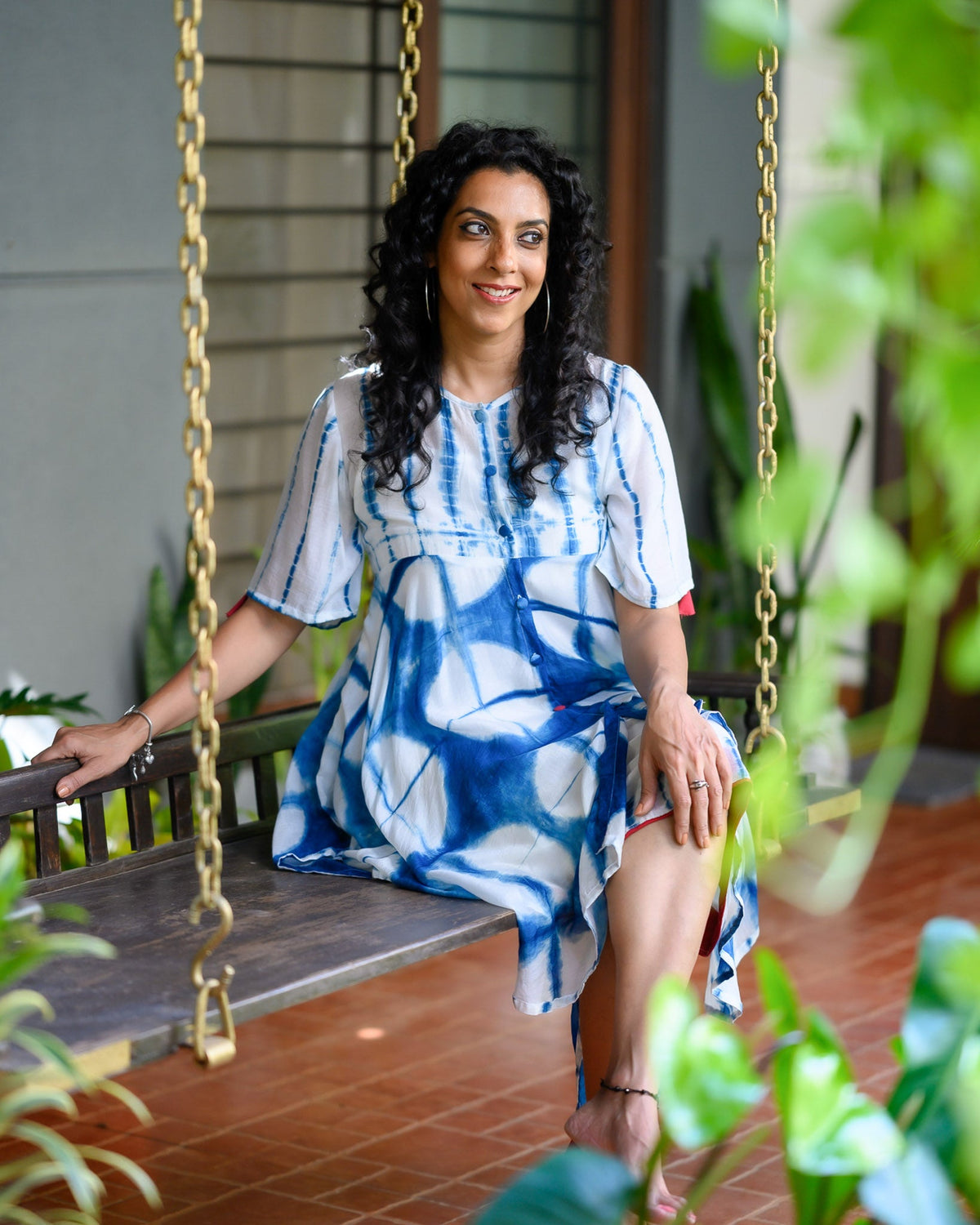 Amar-kosa-pure-cotton-hand-dyed-shibori-Dresses-online-india