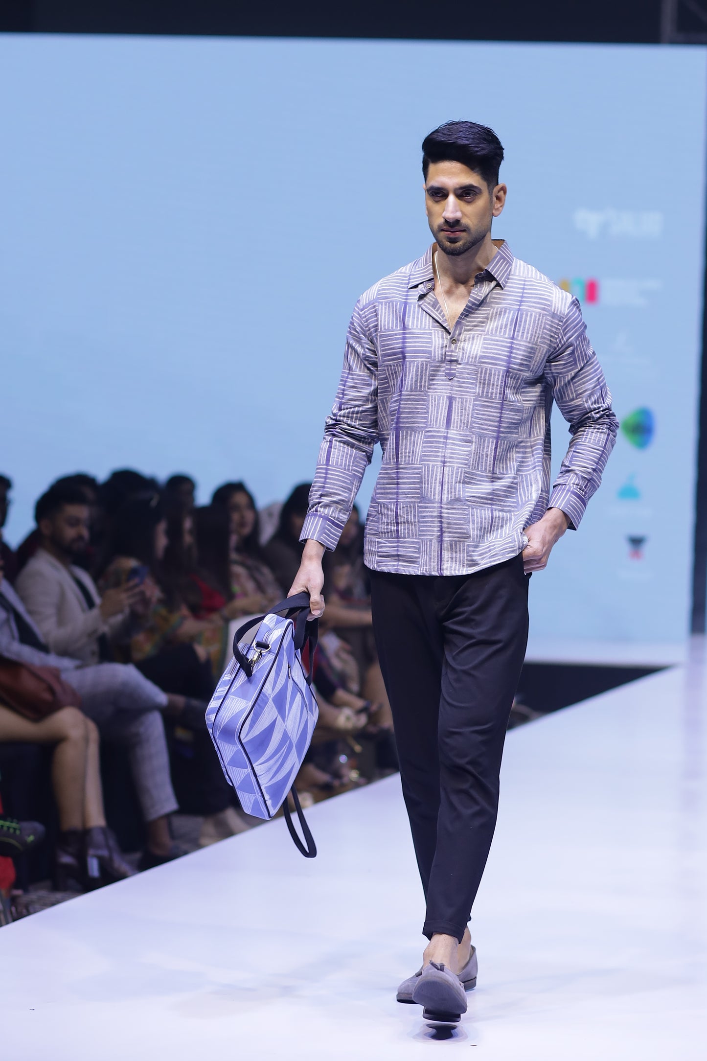 Grey Mist Artisanal Men's Shirt