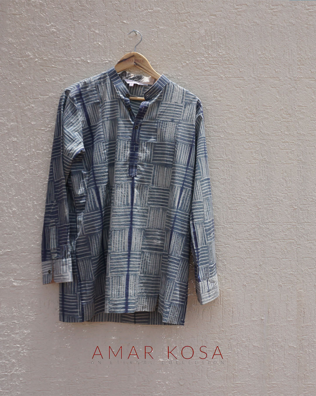 Grey Mist Artisanal Men's Shirt