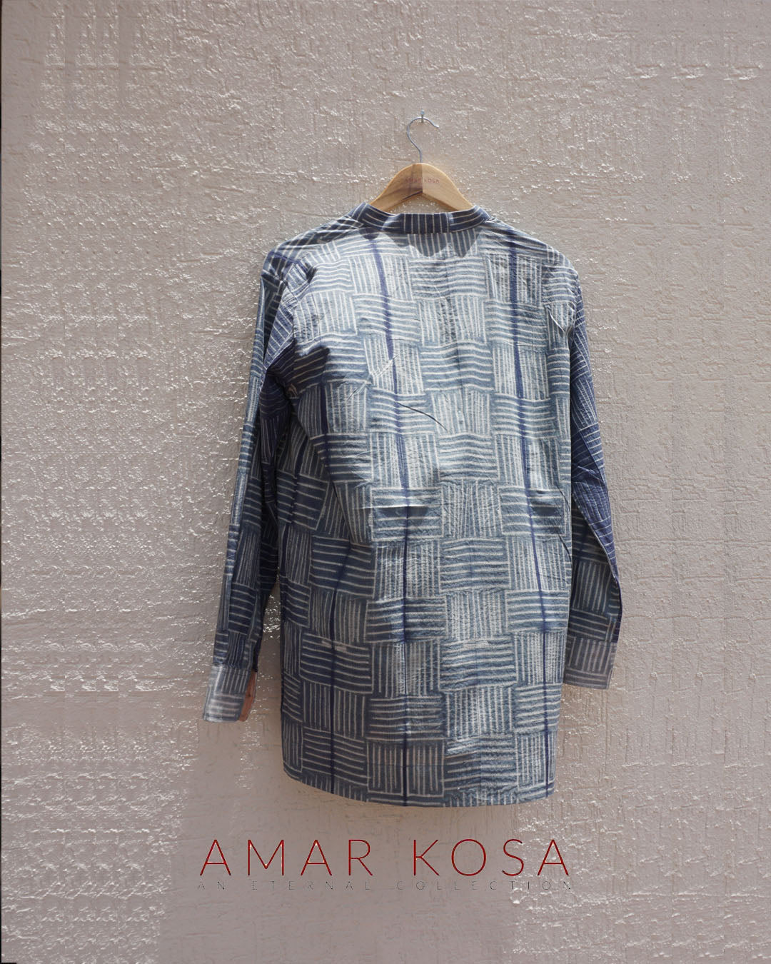 Grey Mist Artisanal Men's Shirt
