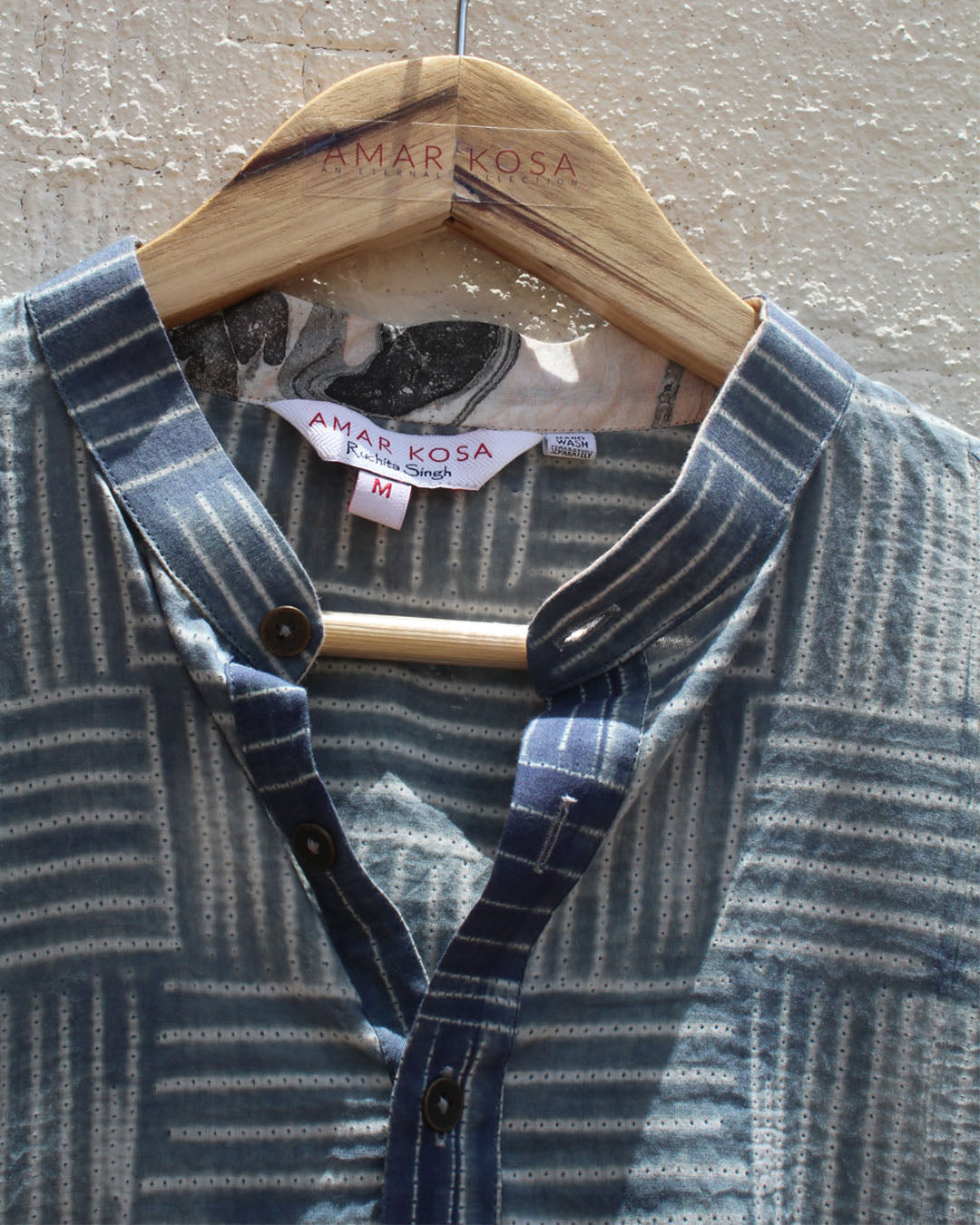 Grey Mist Artisanal Men's Shirt