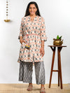 'Amaltas' Button-down Handwoven Ikat Pure Cotton Dress