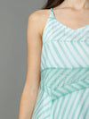 'Inaaya' Hand-dyed Shibori Vegan Silk High-low Dress