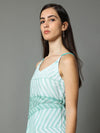'Inaaya' Hand-dyed Shibori Vegan Silk High-low Dress