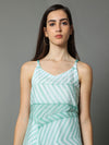 'Inaaya' Hand-dyed Shibori Vegan Silk High-low Dress