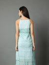 'Inaaya' Hand-dyed Shibori Vegan Silk High-low Dress