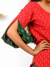 'June' Handwoven Ikat Pure Cotton Top