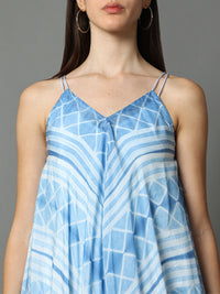 'Roza' Hand-dyed Shibori Vegan Silk Dress