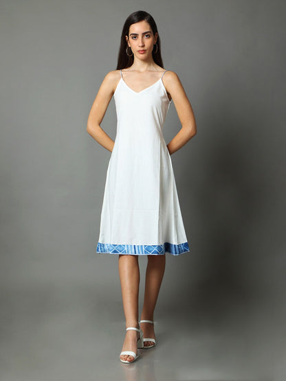 'Roza' Hand-dyed Shibori Vegan Silk Dress