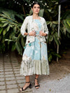 'Esther' Marble-dyed Vegan Silk Overlay