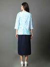 'Noor' Hand-dyed Shibori Vegan Silk Shrug