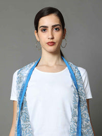'Hope' Hand Blockprinted Pure Cotton Shrug