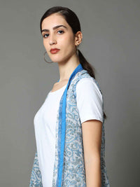 'Hope' Hand Blockprinted Pure Cotton Shrug