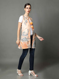 'Amber' Marble-dyed Pure Cotton Jacket