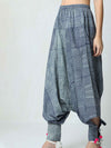 'Ashley' Hand-dyed Shibori Pure Cotton Yoga Pants