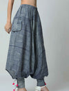 'Ashley' Hand-dyed Shibori Pure Cotton Yoga Pants