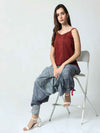 'Ashley' Hand-dyed Shibori Pure Cotton Yoga Pants