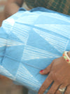 'Akaasi' Hand-dyed Shibori Pure Cotton Jacket