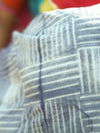 'Dove' Hand-dyed Shibori Pure Cotton Top with Butterfly Sleeves