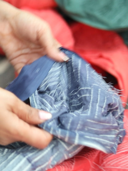 'Vienna' Hand-dyed Shibori Pure Cotton Dress