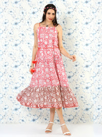 Floral Frill Dress