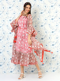 Floral Frill Dress