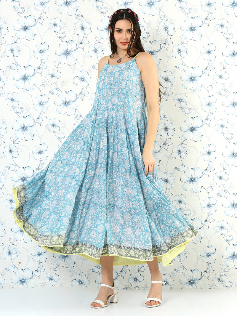 Flower Queen Double Layer Dress
