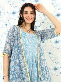 Flower Queen Double Layer Dress