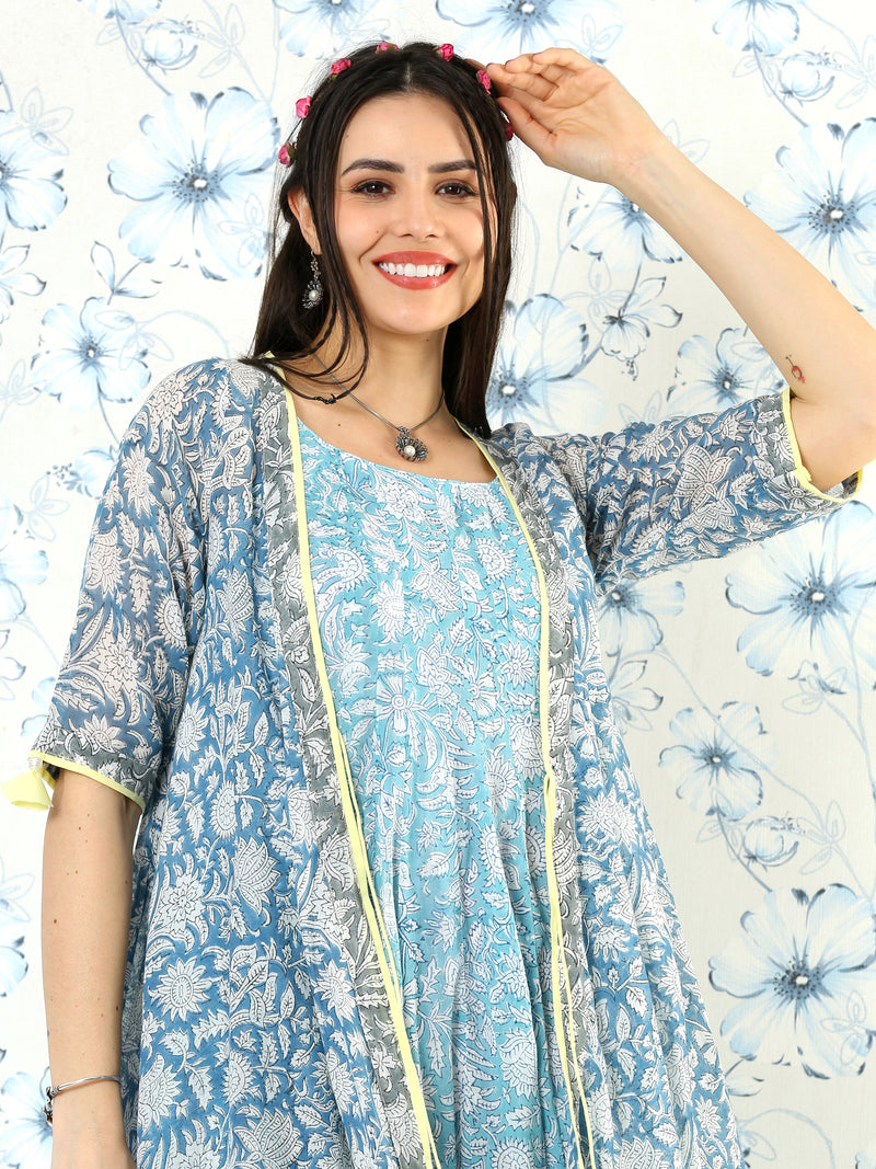 Flower Queen Double Layer Dress