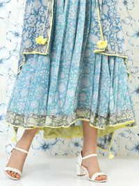 Flower Queen Double Layer Dress