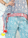 Asymmetric Floral Top