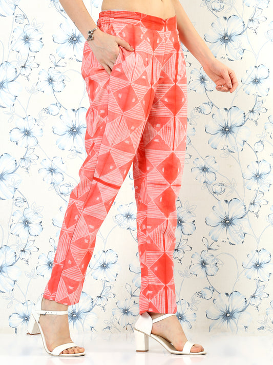 'Misty' Hand-dyed Shibori Pure Cotton Pants