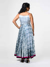'Leah' Hand-dyed Shibori Vegan Silk Dress