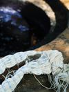 'Nilofer' Hand-dyed Shibori Pure Cotton Frill Dress