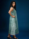'Ash' Hand-dyed Shibori Pure Cotton Dress