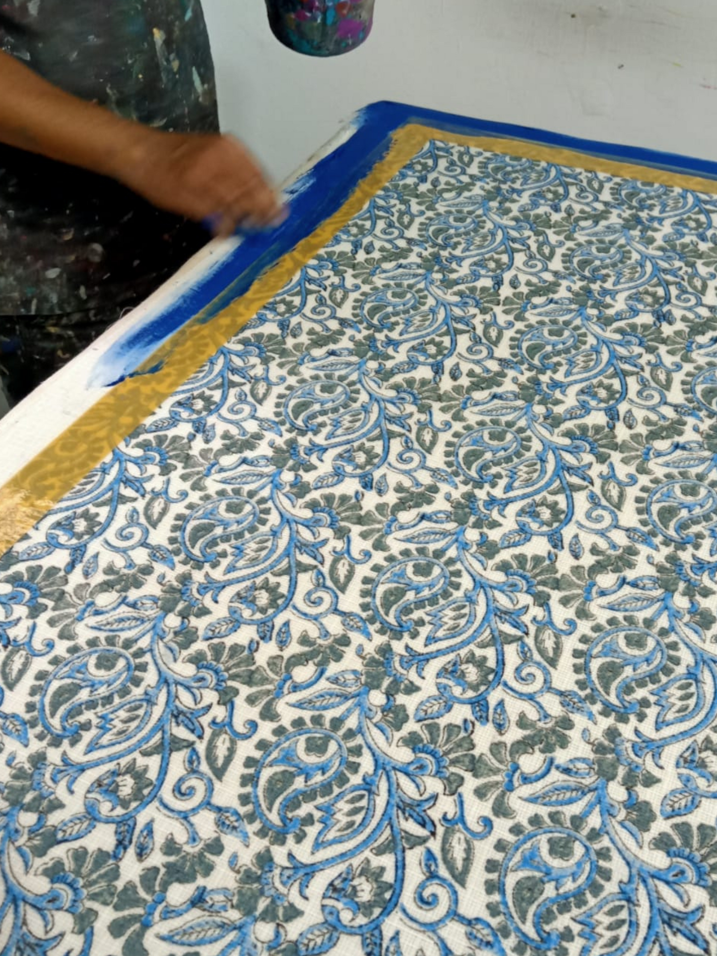 'Hope' Hand Blockprinted Pure Cotton Shrug